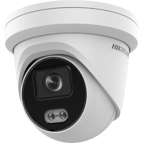Hikvision Pro IP Turret Camera External 4mp 2.8mm Lens Fixed Hfov 112° IR 30m 12vdc Poe